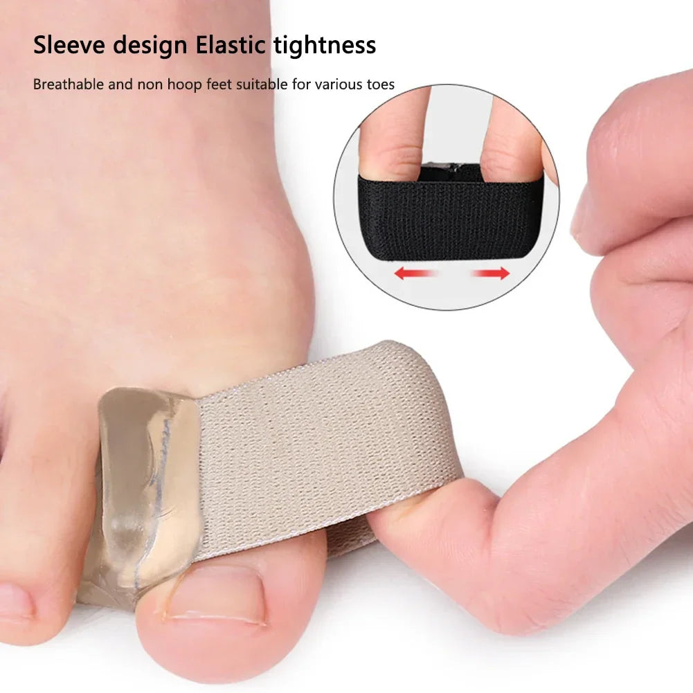 1Pair Hallux Valgus Appliance Daily Wear Silicone Foot Hallux Valgus Braces Elastic Toe Straightener Corrector for Foot Supplies Beauty Trend Shop