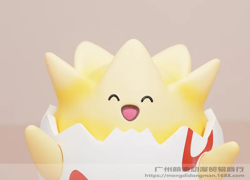 Kawaii Pokemon Happy Togepi Anime Figure Car Desktop Ornament Cute Model Doll Boys And Girls Toys Surprise Gift Collectible Beauty World Shop