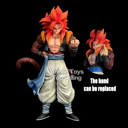 Anime Dragon Ball Figure Super Saiyan 4  Son Goku Statue PVC Collection Model Toys Gifts Beauty World Shop