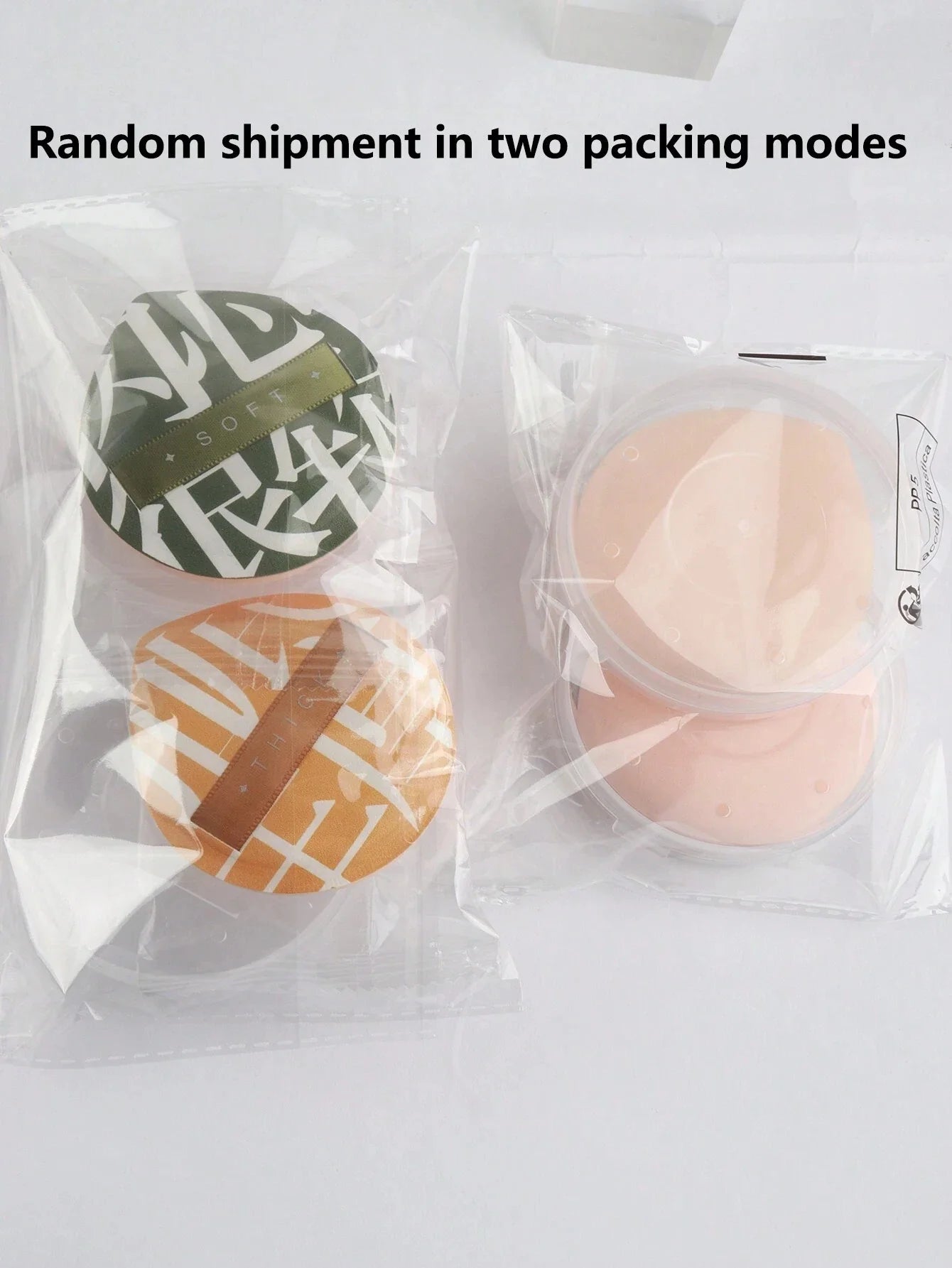 1/2Pcs Soft Non-Eating Foundation Sponge Puff, High Density & Bouncy, For More Flawless Makeup. Wet & Dry Available Beauty Trend Shop