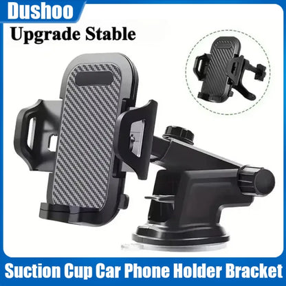 360° Windshield Car Phone Holder Car Dashboard Mobile Cell Support Bracket Universal Sucker for iPhone 16 15 14 Samsung Xiaomi Beauty World Shop