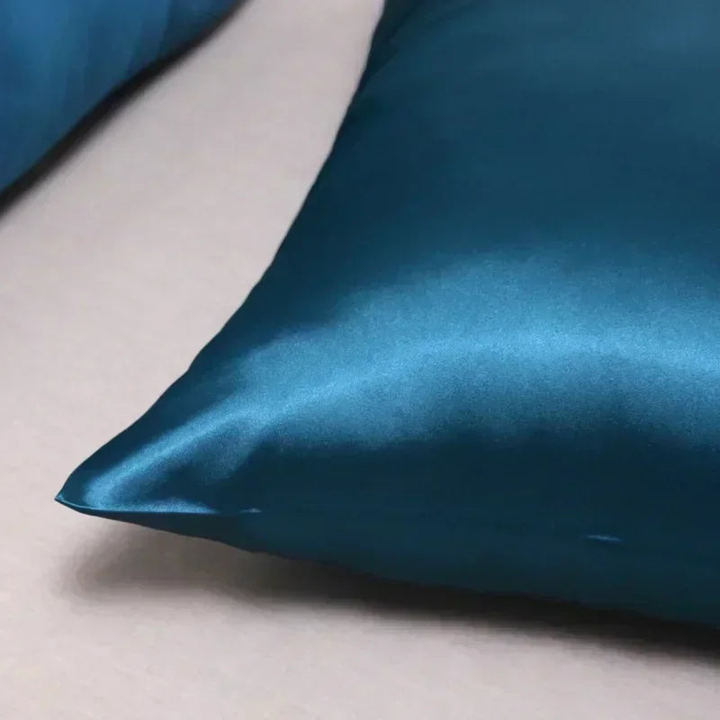 100% Natural Mulberry Silk Pillow Case Real Silk Protect Hair Skin Pillowcase Any Size Customized Bedding Pillow Cases Cover Beauty World Shop