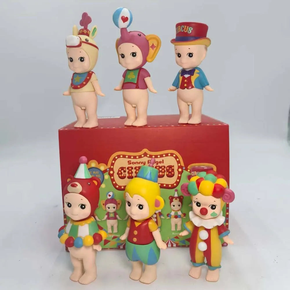 Sonny Angel Circus Series Blind box Action Figures Cute Mysterious Surprise Toy Anime Model Doll Child Christmas Gift Beauty World Shop