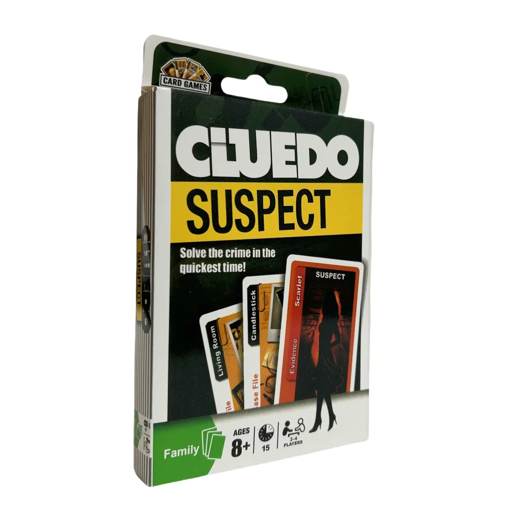 Newest Cluedo Card Game Classic Mystery Game Entertainment Multiplayer Interactieve Kaarten Board Game Cards Beauty World Shop