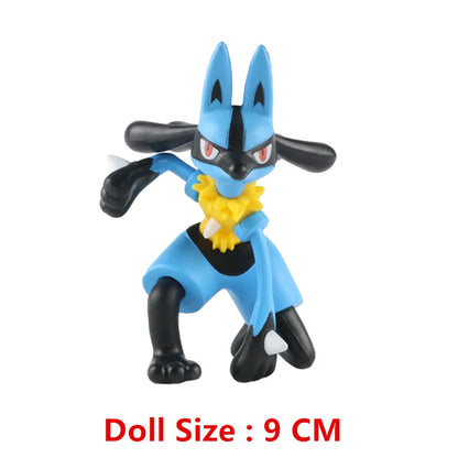 New Pokemon Cartoons Movie Anime Figure Pikachu Gengar Mewtwo  Gurado Pocket Monster Figures  Action Model Toy Christmas Gifts Beauty World Shop