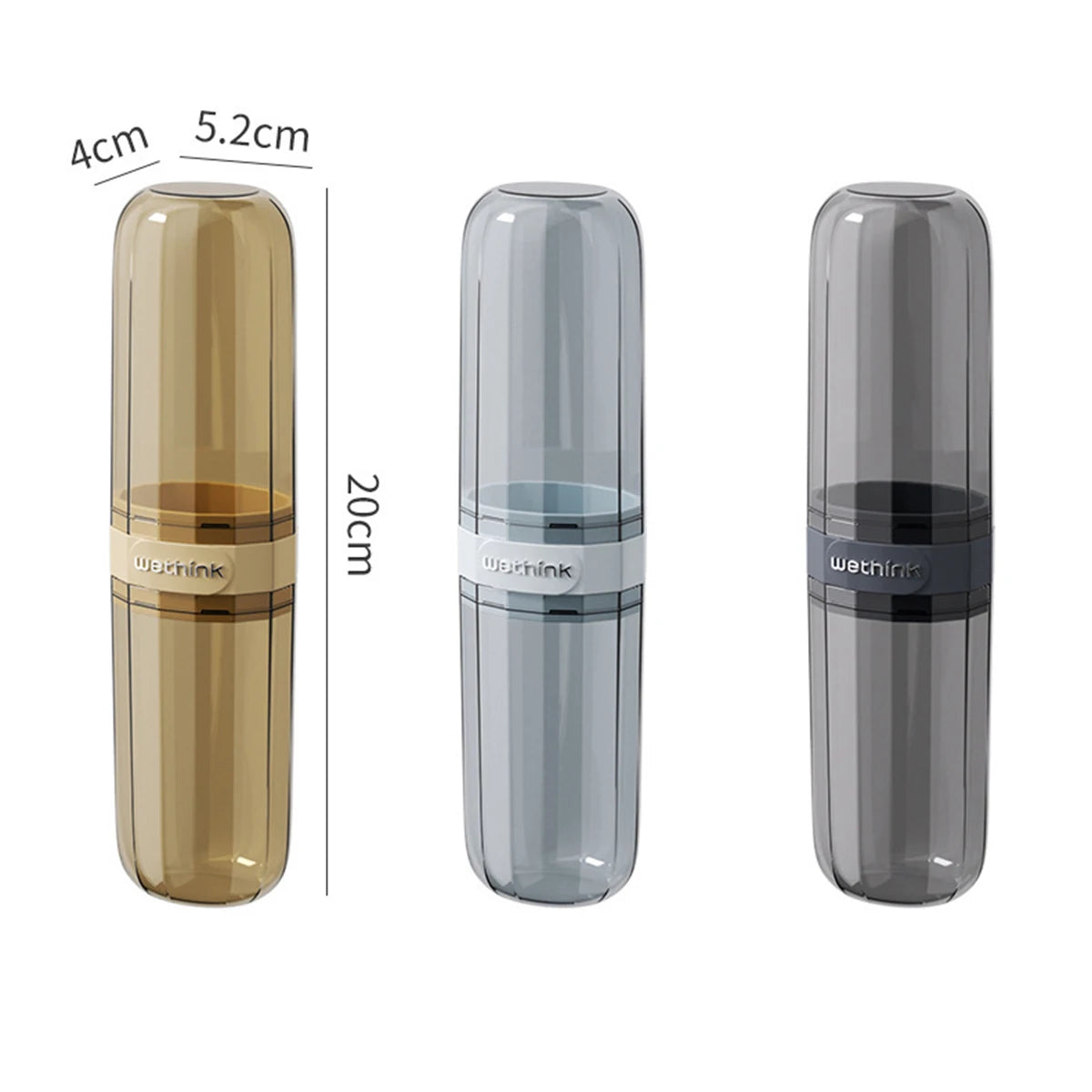 Portable Toothpaste Toothbrush Protect Holder Case Travel Camping Storage Box Protect Toothbrush Toothpaste from Dirt and Damage Beauty World Shop