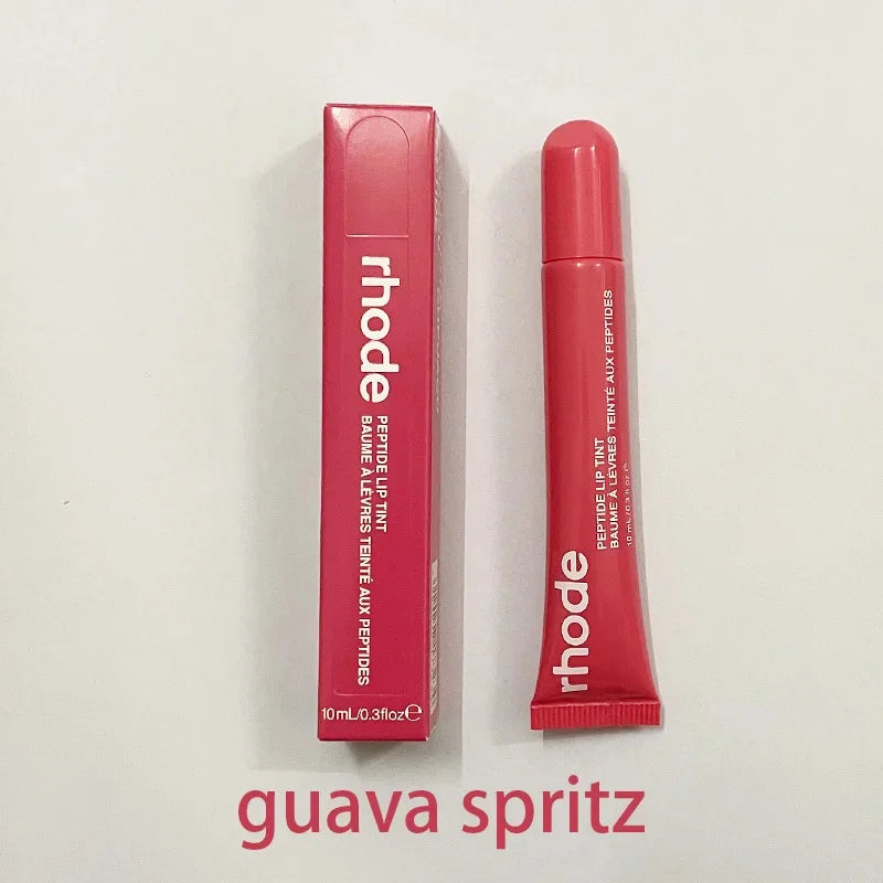 Rhod Lip Balm Moisturizing Mirror Long Lasting Lip Gloss Ribbon Espresso Raspberry Toast Plump No-stick Lip Oil Makeup Cosmetic Beauty World Shop
