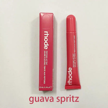 Rhod Lip Balm Moisturizing Mirror Long Lasting Lip Gloss Ribbon Espresso Raspberry Toast Plump No-stick Lip Oil Makeup Cosmetic Beauty World Shop