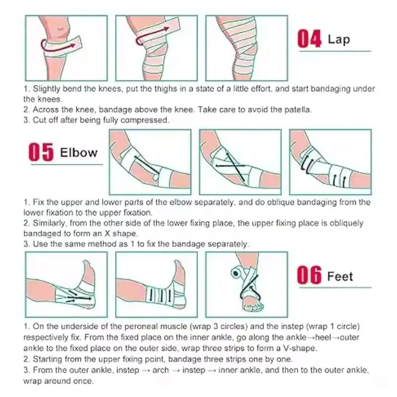 Self Adherent Cohesive Bandage Wrap Stretch Non Woven Self Adhesive Tape - Skin Colour Athletic Elastic Bandage Beauty World Shop