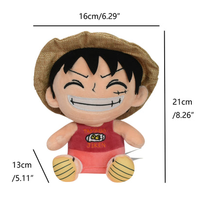 Monkey·D·Luffy Trafalgar D Water Law Tony Tony Chopper Luffy Plush Toy, Peluche Dolls Stuffed Figure for Kids Gift Beauty World Shop