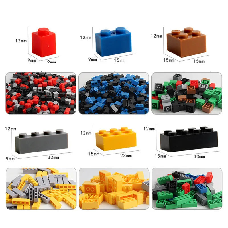 1000 Pieces DIY Creative Building Blocks Bulk Sets City Classic Bricks Assembly Brinquedos Educational Toys for Children Beauty World Shop