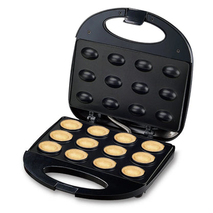 Electric Walnut Cake Waffle Maker With Nuts 12 Holes Cooking Kitchen Biscuits Making for Baking Business Nuts Waffle Beauty World Shop