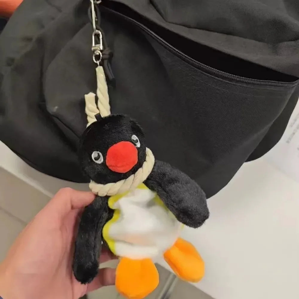 16cm Lovely Penguin Plush Keychain Cute Penguin Doll Backpack Pendant Creative Animal Doll Keychain Girls Women Bag Accessories Beauty Trend Shop