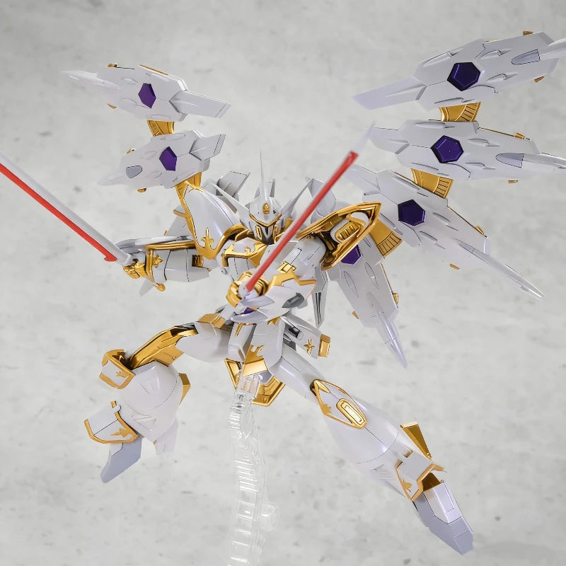 HG 1/144 Scale Garuda Divine Bird Mobile Suit Assembly Model Kit Action Figures Collectible Mecha Decor Boys Surprise Gifts Toys Beauty World Shop