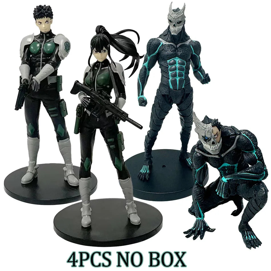 Hot 21cm Kaiju Number Eight Figure Kafka Hibino Stands Monster Form No. 8 Anime Decoration Model Ornaments Beauty World Shop