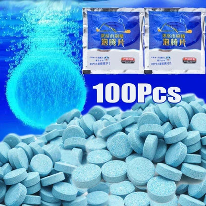 ‌All-Season Windshield Washer Effervescent Tablet (Solid Concentrate) Shellac-Free Formula Beauty World Shop