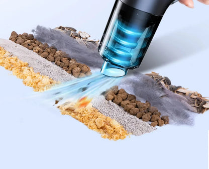 CENRR 98000PA Powerful Mini Car Vacuum Cleaner Cordless Wireless Car Cleaner HandHeld Portable Vacuum Cleaner Air Gun Beauty World Shop