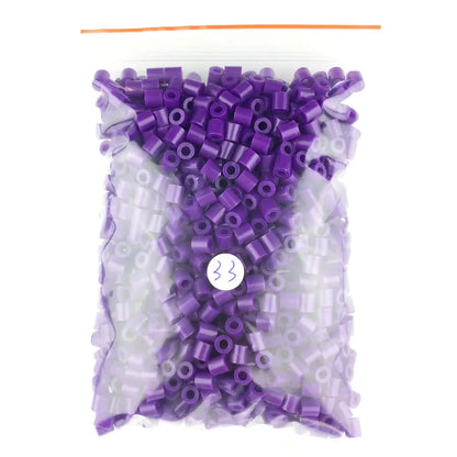 500pcs 5mm Hama Beads Perler Fuse Iron Beads GREAT KID FUN.Diy Intelligence Educational Toys Puzzles Beauty World Shop