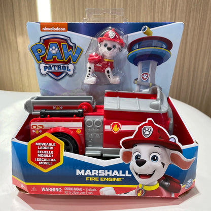 Original  10Kinds Vehicle Car Ryder Tracker Everest Chase Rex Skye Rocky Marshall Zuma Action Figure Birthday Gift Toy