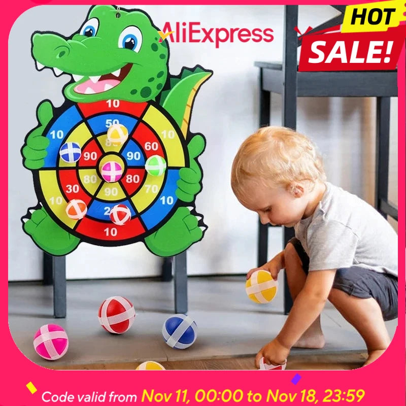 Educational Dart Board Baby Dart Indoor Sports Child Montessori Games for Children 3 to 7 Years Beauty World Shop