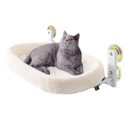 Winter Cat Hammock Window Habitat Cat Sunbathing Glass Hanging Suction Cup Balcony Pet Nest Foldable Pet Bed Cat Supplies