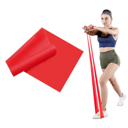 Long Training Stretch Bands Yoga Pilates Resistance Band for Physical Lower Body home Strength Elastic Exercise Bands Beauty World Shop