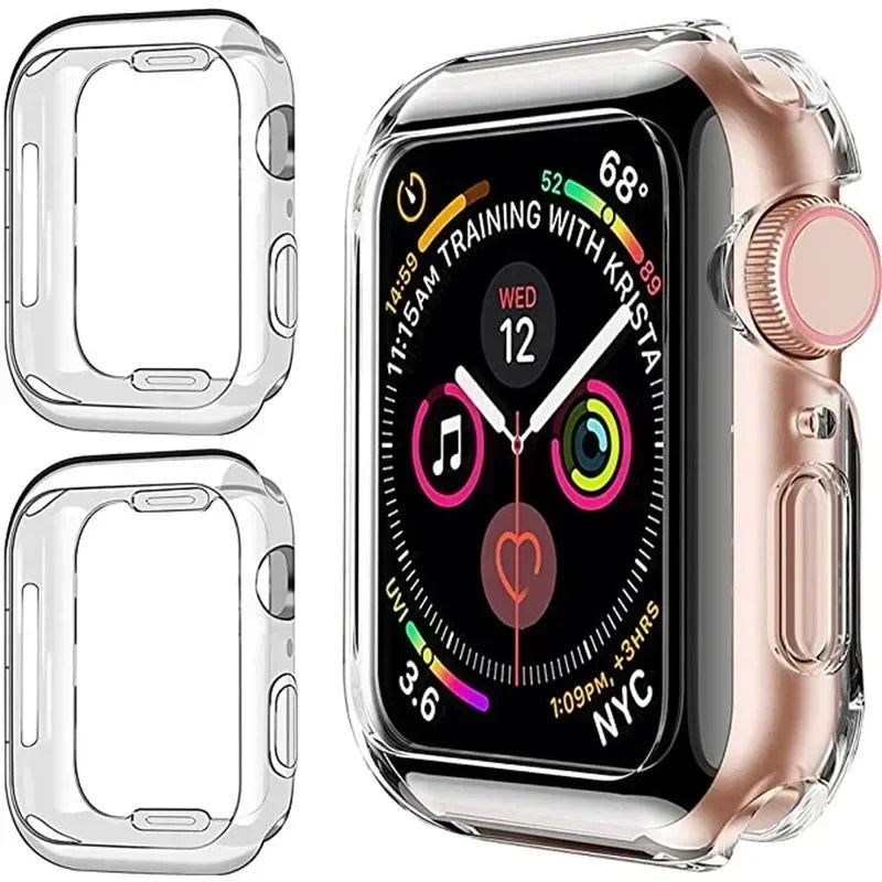 Soft TPU Screen Protector for Apple Watch 10 9 8 45mm 41mm 44mm 42mm 46mm 49mm Full Case Cover for IWatch Ultra 7 SE 6 5 4 3 2 Beauty World Shop