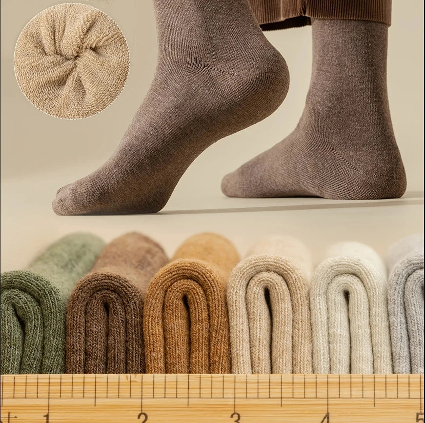 10/5/3pairs Breathable Con Sports Stockings Men Bamboo Fiber Autumn and Winter Men Socks Sweat Absorption Deodorant Business Sox Beauty World Shop