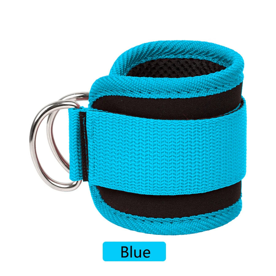 Fitness Ankle Straps Adjustable D-Ring Support Cuffs Gym Leg Strength Workouts Pulley With Buckle Sports Guard Safety Abductors Beauty World Shop