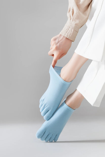 5 pairs of yoga toe socks for women, suitable for Pilates, ballet, dance, and barefoot Beauty World Shop