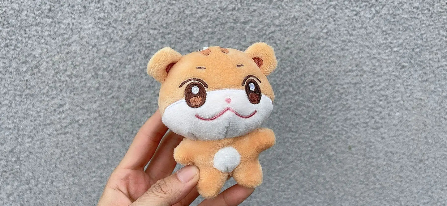 10CM Pop-up Store Doll Keychain ANITEEZ Cartoon Cute Plush Pendant Keyring Bag Accessories Kpop Yunho Yeosang Fans Gifts Beauty World Shop