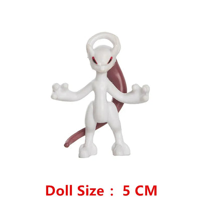 New 4-9CM Pokemon Cartoons Movie Anime Figure Gengar Pikachu Eevee Dragon Pet Action Figure Model Toy Christmas Gift Buy in bulk Beauty World Shop