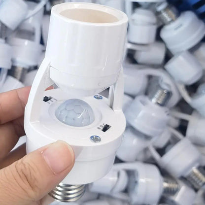 1/2/3PCS PIR Motion Sensor Lamp Holder E27 Smart Light Bulb Holder Adapter Auto On/Off Motion Light Socket For Porch Staircase Beauty Trend Shop
