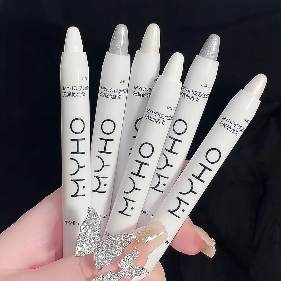 Lying Silkworm Pen Monochrome Brightening Highlight with Flash Eye Shadow Pen Beauty World Shop