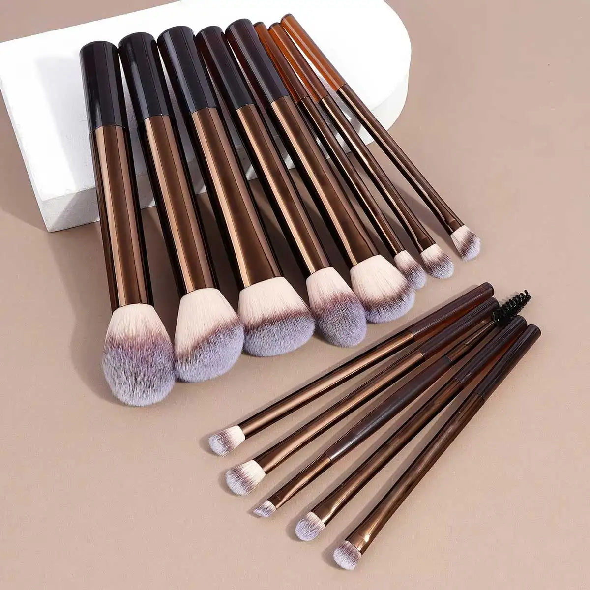 13PCS Makeup Brush Set Foundation Concealer Powder Eyeshadow Blush Brush Kabuki Blending Cosmetic Beauty Tool for Face Beauty World Shop