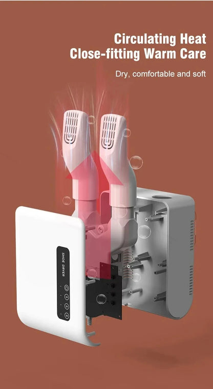 220V Electric Shoe Dryer, Portable Shoe & Boot Drying Machine with Sterilization Deodorization, Heated Foot Protector for Gloves Beauty World Shop