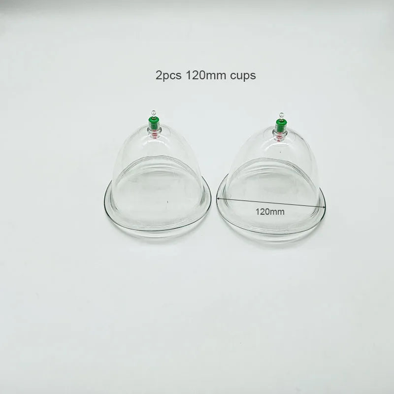 Big Size Vacuum Cupping Breast & Buttocks Enlargement Massager Suction Pump Machine Butt Lifting Device Back Massage Cans Beauty World Shop