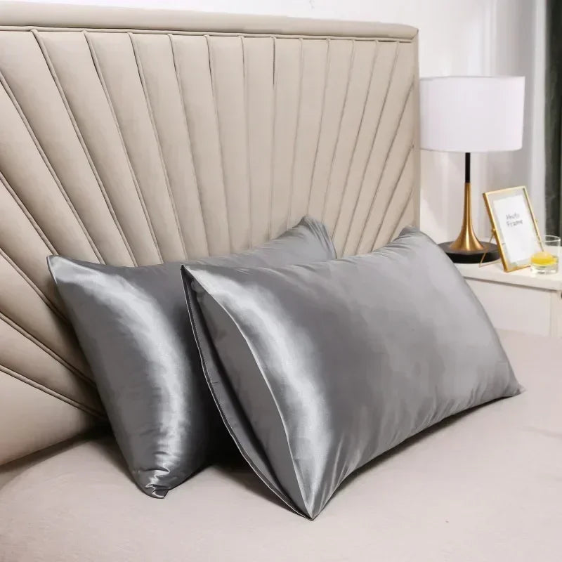 100% Natural Mulberry Silk Pillow Case Real Silk Protect Hair Skin Pillowcase Any Size Customized Bedding Pillow Cases Cover Beauty World Shop
