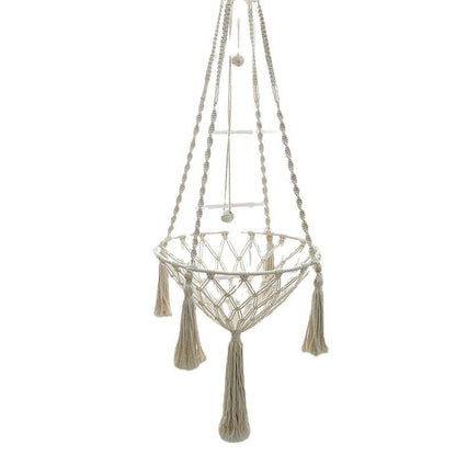 Winter Pet Hammock Cat Swing Hand Woven Cotton Rope Cats Hanging Basket  Kitten Hanging String Den Indoor Pend Nest Pet Supplies Beauty World Shop