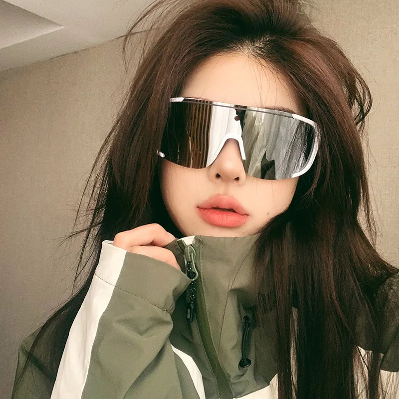 New Y2K Style Cycling Sunglasses Windproof Glasses for Men Women Retro-Reflective Sheeting Lens Road Riding Sport Glasses Beauty World Shop