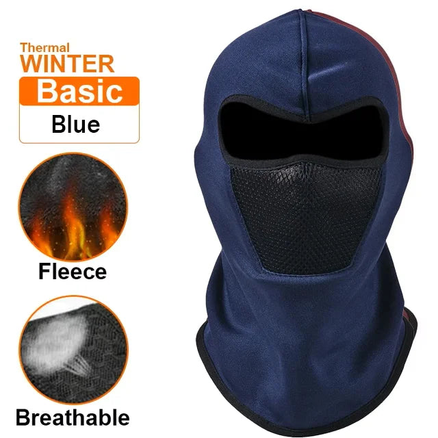Thermal Winter Balaclava Cycling Full Face Mask Warm Outdoor Sports Motorcycle Ski Fishing Hunting Mask Fleece Scarf Cap Bandana Beauty World Shop