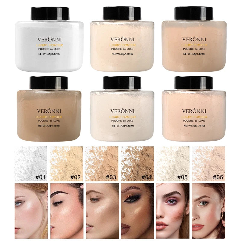 Banana Shaped Loose Powder Can Reduce Pores and Fine Lines, With a Long-lasting Matte Effect and Natural Facial Makeup Powder Beauty World Shop