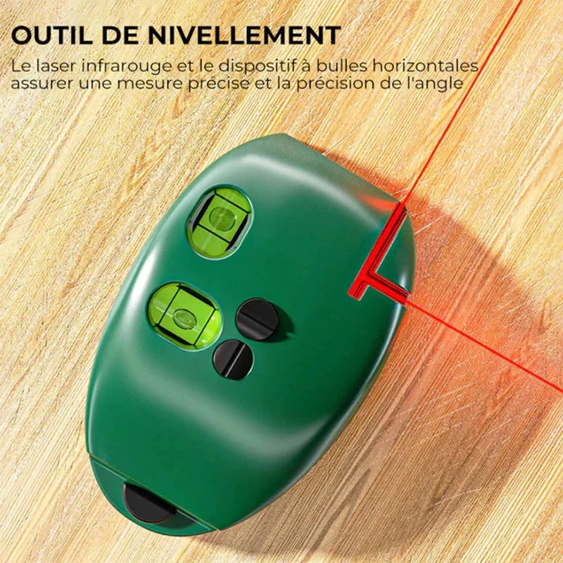 Vertical Mouse Laser Level Infrared Horizontal Line Right Angle Bubble Level Leveling 20M Long Distance 2 Lines Laser Levels ﻿ Beauty World Shop