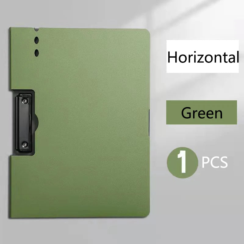 Frosted File Folder Student Test Paper Folder Data Storage Book Office Supplies Board File Folder Writing Board Single Folder Beauty World Shop