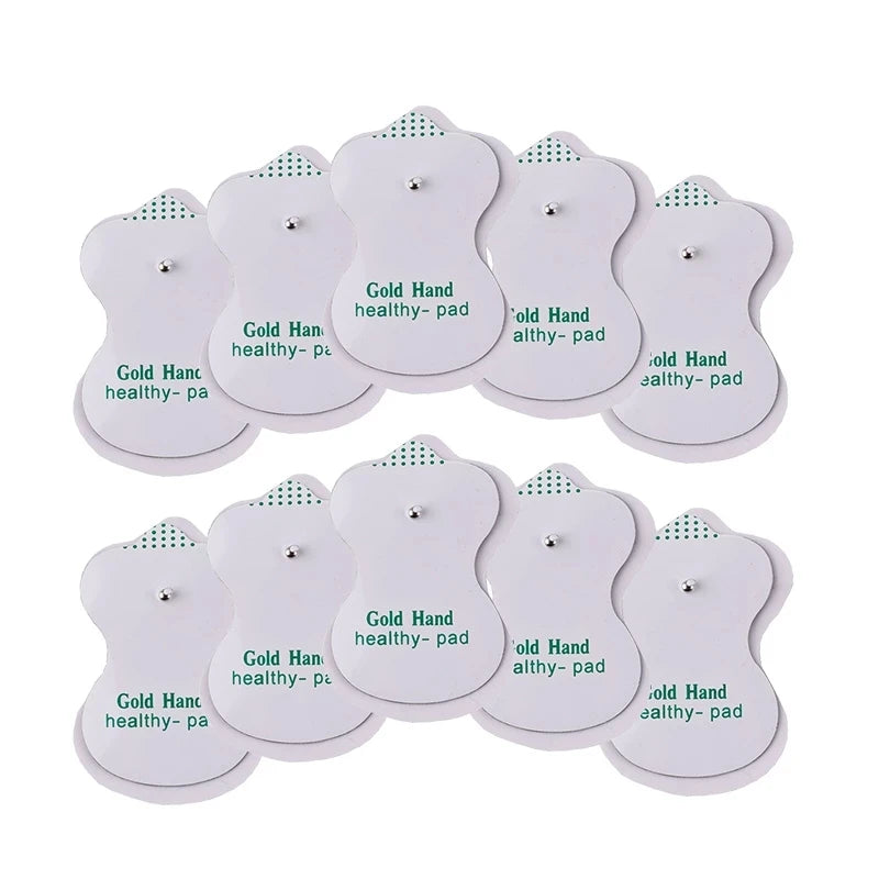 10/20PCS Electrode Pads Gel For Tens Acupuncture Massage Machine Slimming Pulse Ems Muscle Stimulator Massager Sticker Beauty World Shop