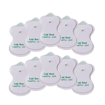 10/20PCS Electrode Pads Gel For Tens Acupuncture Massage Machine Slimming Pulse Ems Muscle Stimulator Massager Sticker Beauty World Shop