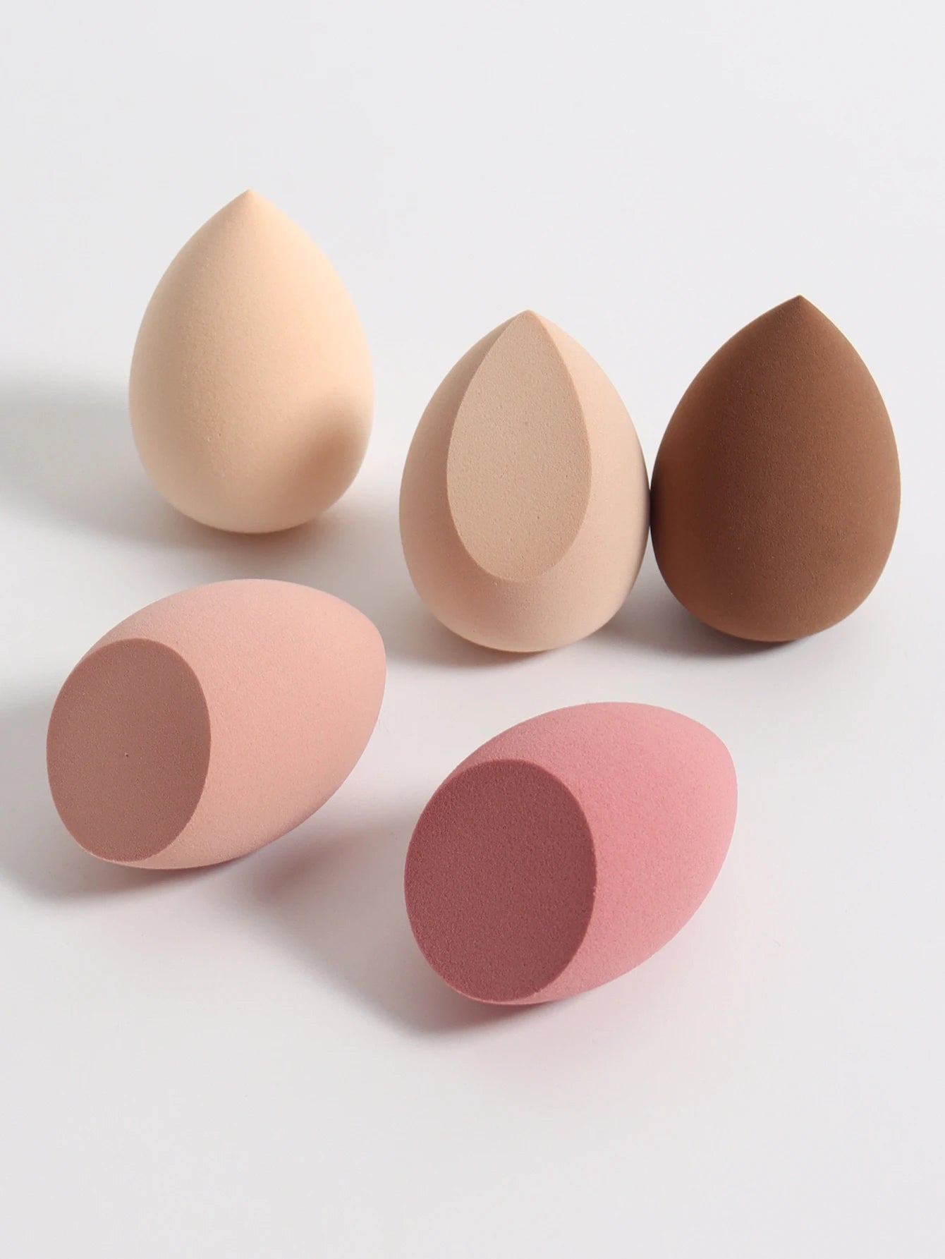 5 Bags of Beauty Eggs Makeup Sponge (Beauty Egg), Foundation Make-Up Mixed Beauty Sponge, Flawless Liquid, Cream and Powder, Mu Beauty World Shop