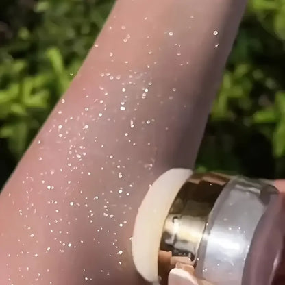 Sparkling Fairy Powder Highlighter -Shimmering Contour Blush for Brightening and Defining Your Features Create a Sparkling Look Beauty Trend Shop