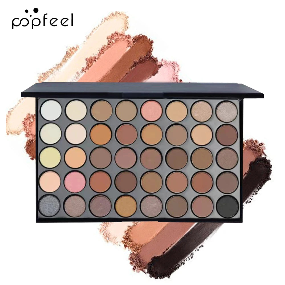 POPFEEL Eye Makeup Set, Eyeshadow Palette, Eyeliner, Mascara, Eyebrow Pencil, Makeup Tool Set Box, Gifts For Women Beauty World Shop