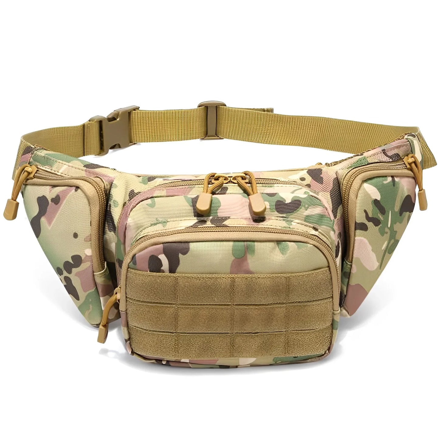 Packs for Men Nylon Shoulder Hiking Tactical Multi-function Waist Pack Fanny  Mobile Phone Bag Sports High-capacity Waist Bag Beauty World Shop